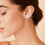 7 Pcs Glowing Stud Earrings Lovers Flashing Stainless Steel Studs 11