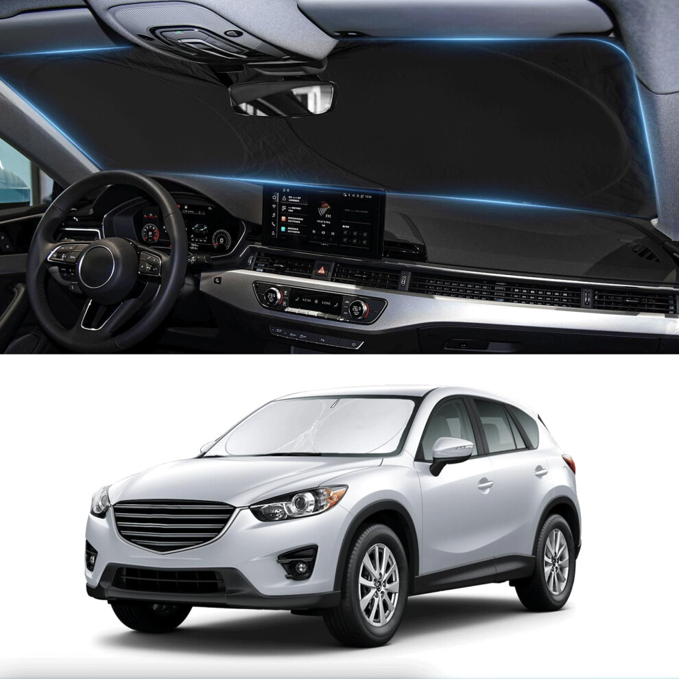 Sunshade For 2019Â2024 Hyundai Santa Fe Windshield 9122141536260