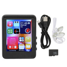 HiFi Sound Quality MP3Player With Full Touch Screen Bluetooth5.0Built In Speaker FM Radio Expandable Storage Multifunctional Digital Music Player