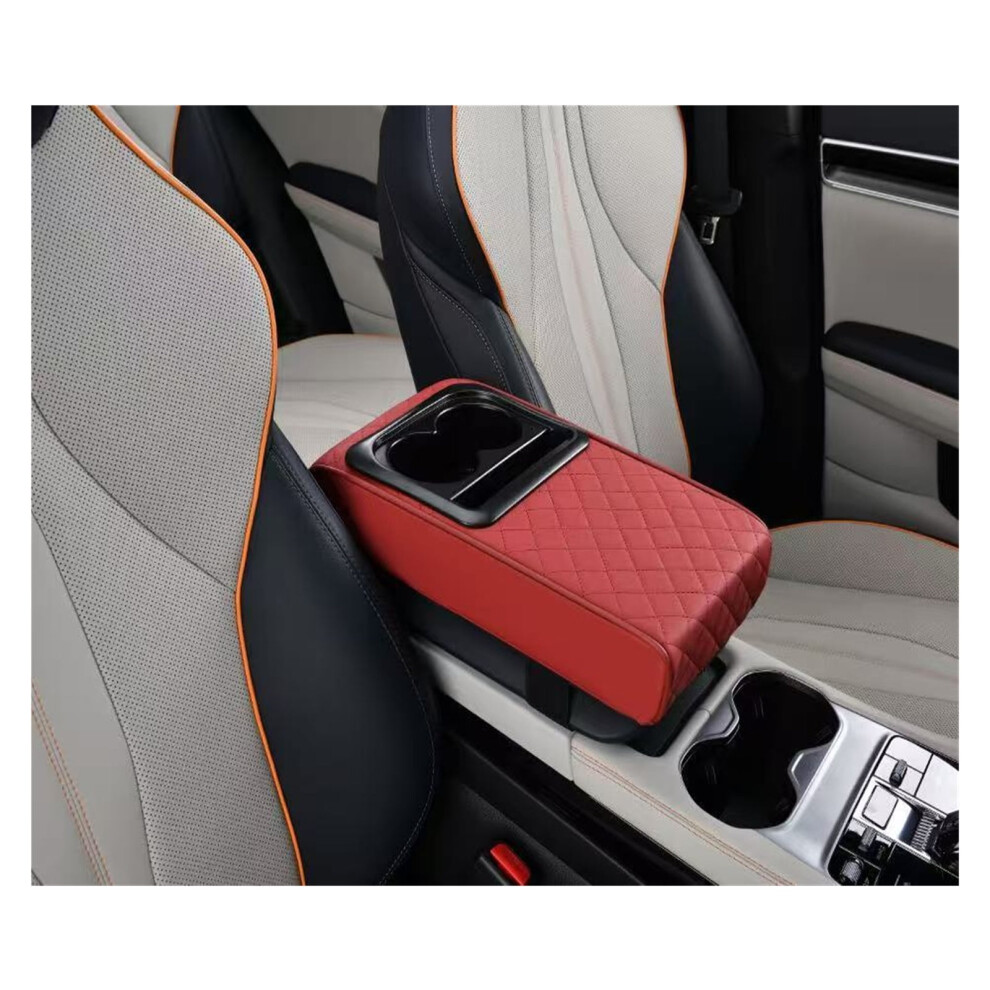 Guanghui Car Center Console Armrest Pillow Leather Cushion 9122141537823
