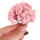 6Pcs Artificial Cherry Blossom Tree Ornaments Pink ABS Miniature 4