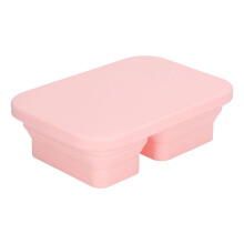 Recipientes herméticos de silicone empilháveis, livres de BPA, próprios para lava-louças, micro-ondas e freezer, fáceis de limpar, com tampas de
