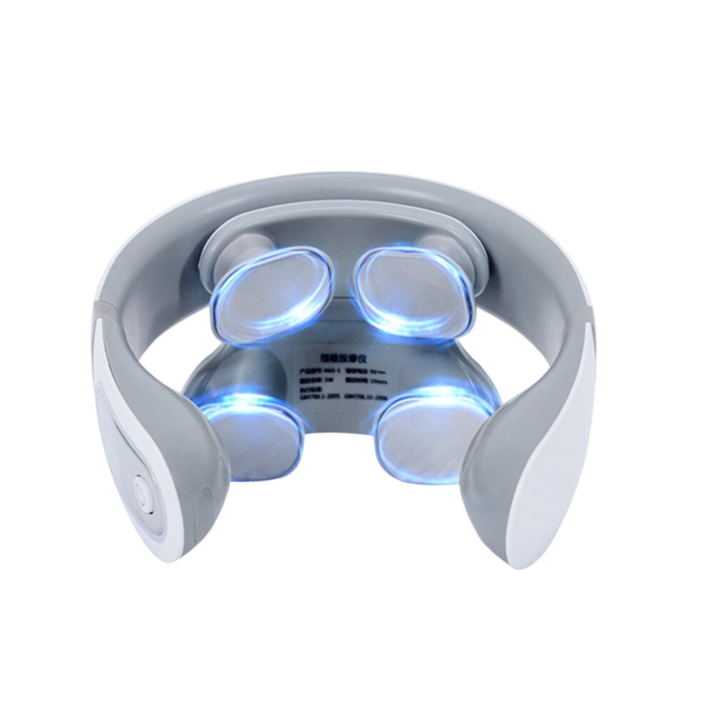 Neck Massager - 2026 New Vagus Nerve Stimulator Neck, Heated Neck Plus for Neck and Muscle Relaxation Floating, Portable Neck Massager with Heat