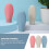 3pcs leak proof refillable cosmetic containers 60ml shampoo bottles 11