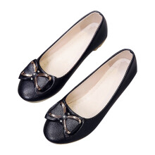 Ballerine eleganti con fiocco, suola antiscivolo in gomma, interno morbido e confortevole, traspiranti, perfette per essere indossate tutto il