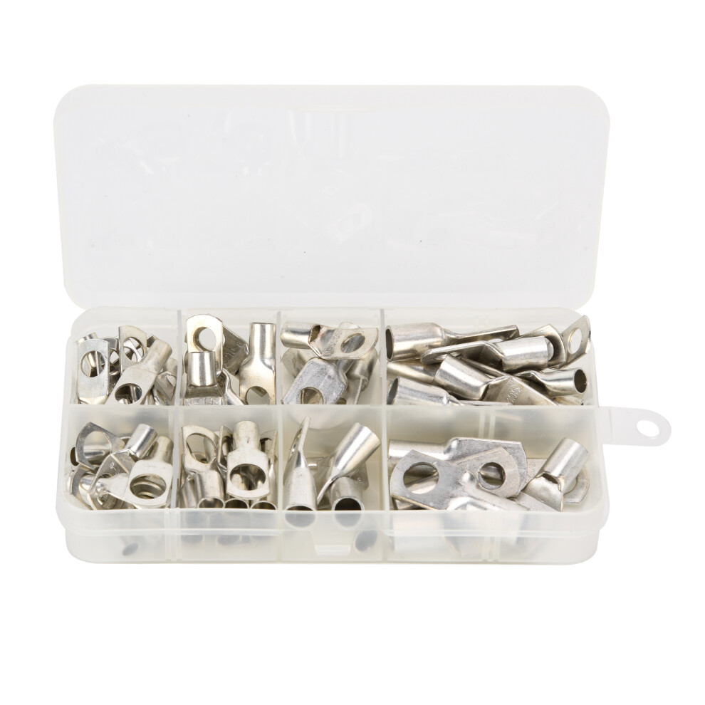 Crimp Or Solder Battery Cable Connectors Universal Size Design High Temperature Resistance Tinned Copper Terminals Corrosion Resistant Marine 9551475293776