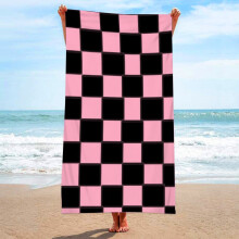 Extra grote microvezel strandhanddoek, 90 x 178 cm, sneldrogend, zacht en lichtgewicht – perfect voor Valentijnsdag, zwembad, yoga en reizen.