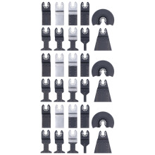 Oscillating Multitool Kit Various Applications Compatibility Premium Saw Blades Durable High Strength Accessories for Wood Metal Plastic