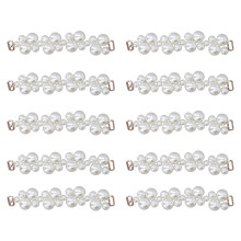 Classic And Vintage French Hairpin Hair Accessories Vintage Pearl Hair Barrettes Glittering And Appealing Decorative Hair Clasps Easy To Wear For
