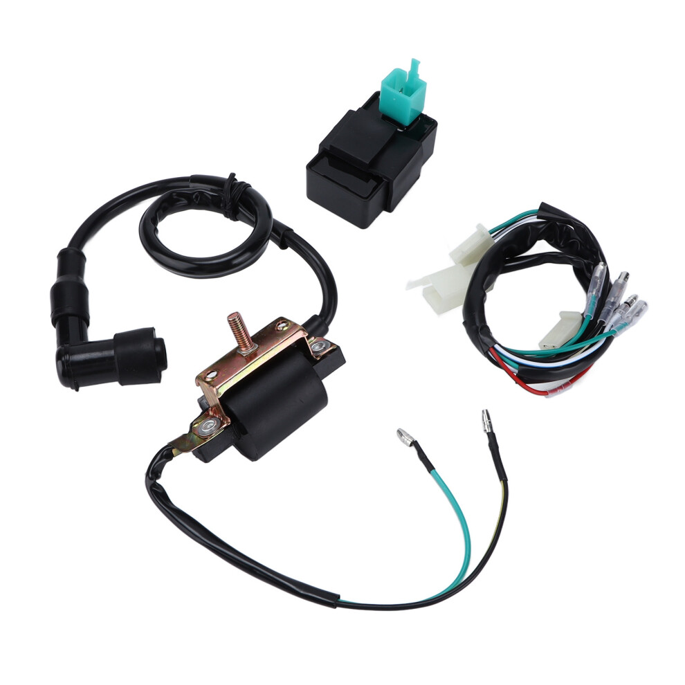 Easy Install Ignition Coil Spark Plug And Cdi System For Kids Atvs Improved Combustion Performance Universal Fitment With Voltage Protection For50cc 9370362701602