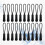 Black Zipper Extension Pull Head Rope 50 pcs 1