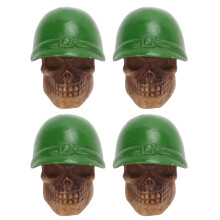 Tire Valve Caps Skull Design, Universal Fit Good Sealing Performance Excellent Material Rubber Ring Unique Design Wear Resistance Impact Resistance