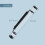 Poster Tube for Safe Transport, Transparent, Adjustable Strap 1