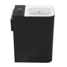 Wasserdichter ABS UV LED Köderlicht für Nachtangeln, tragbar, schwarz