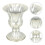 2Pcs Elegant Silver Iron Graveyard Flower Vases for Cemetery Use 3