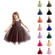 Flower Girl Piano Recital Dress Tulle Princess Gown