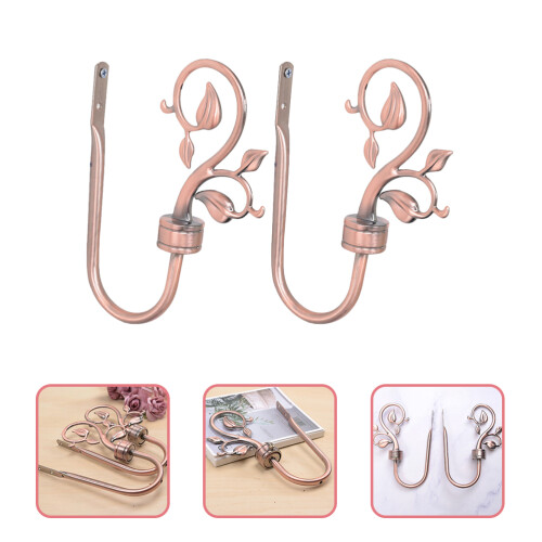 Raindrops  Decorative Curtain Hook Holdback Closet Accessories 1