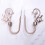 Raindrops  Decorative Curtain Hook Holdback Closet Accessories 8