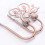 Raindrops  Decorative Curtain Hook Holdback Closet Accessories 9
