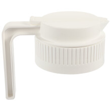 Couvercle de protection pour bocal Mason, en plastique blanc, étanche, 1 pièce