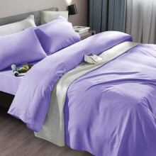 Bettwäsche-Set aus superweicher Mikrofaser mit 1800 Fäden pro Zoll, luxuriöse ägyptische Bettwäsche, passend für Matratzen mit 45-60 cm Tiefe,