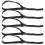 5Pcs Ski Stick Strap Durable Black Ski Pole Carrier for Easy Carry 7