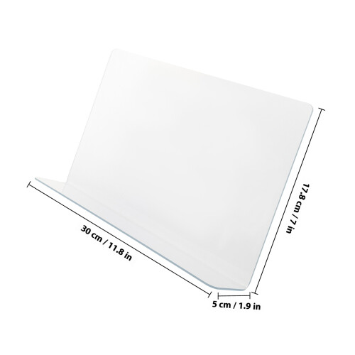 Bad Duschspritzschutz Badewanne Eckschutz PVC Transparent 1