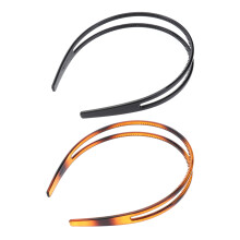 Gomas para el cabello circulares antideslizantes para mujer, paquete de 2