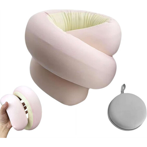 Spiralformad resekudde för nackstöd – 1-pack