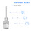 Laboratory Use Dispensing Needles 12pcs 0.98x0.20x0.04in 6