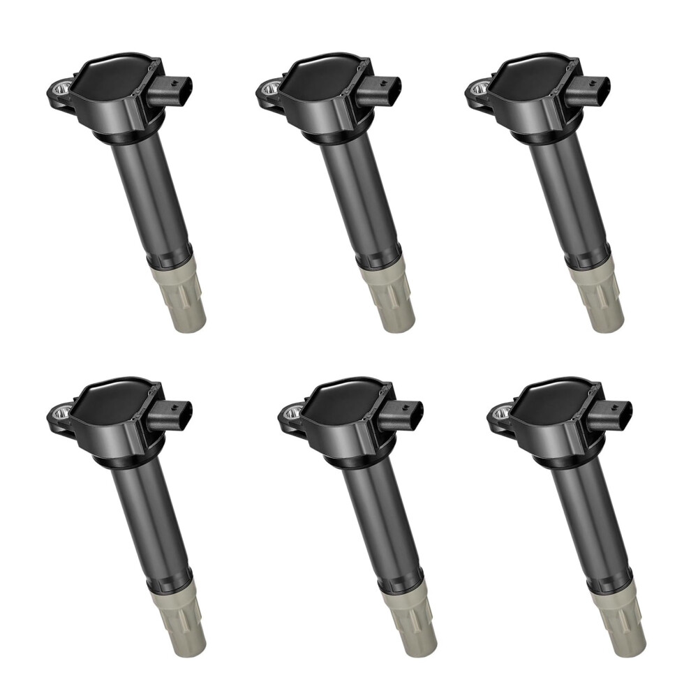 Ignition Coil Pack Set Of 6 Compatible With Dodge/Chrysler V6 (2.7L/3.5L/4.0L) 2006Â2011, Part# 4606869Aa/04606869Ab 9329345366109