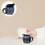 Creamer With Spout And Handle Ceramic Blue 1set For Home Use 4