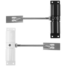 Heavy Duty Automatic Close Door Hinge, Commercial Aluminum Alloy, 2 Pieces Durable and Reliable