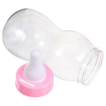 Milk Bottle Saving Piggy Bank Money Box Travel Baby 28.00X10.50X10.50CM Pink