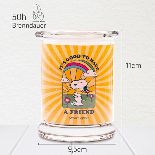 Duftkerze „Erdnüsse“ - Glas, Geschenkfertig