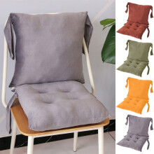 TOPLIU Office Chair Lumbar Support Cushion, Ergonomic Polyester Pillow with Adjustable Headrest, Compatible with Most Chairs