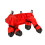Dog snowsuit with attached boots for medium dogs 1