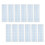 40Pcs Washi Tape Sample Boards Plastic Cards 2
