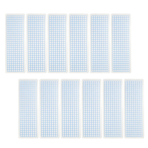 40Pcs Washi Tape Sample Boards Plastic Cards 1