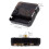 Quartz Clock Mechanism Clock Movement Black Plastic 1pack 2