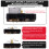 Quartz Clock Mechanism Clock Movement Black Plastic 1pack 3