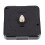 Quartz Clock Mechanism Clock Movement Black Plastic 1pack 9