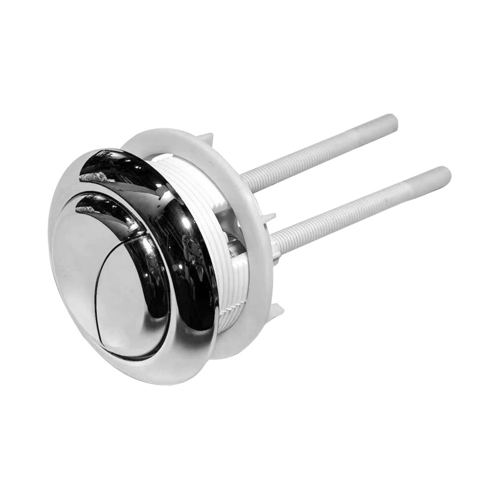Round Toilet Flush Button, Double Tank Valve Replacement, Compatible With Standard Toilets 9399596677705