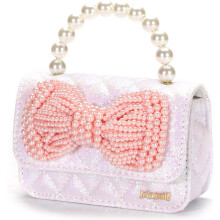 Darčeky pre malé dievčatká, roztomilé batoľacie kabelky, detské kabelky s trblietavou mašľou, malé crossbody tašky cez rameno, hračky,