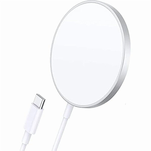Tekpower 15W magnetisk trådløs oplader med 90 cm USB-C-kabel