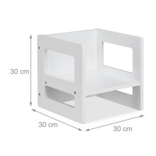 Wendbare Kinderhocker, 2er-Set, höhenverstellbar