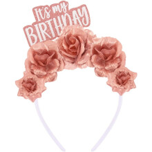 Femeii flori simulate floare Hairpiece Hairband pentru petrecere de ziua de naștere Crown Hairpiece Hairpiece Party Party Hairband Party Party Party