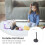 Zcyifa 2pcs Display Stand Holder For Home Store (Black, 35cm) 8