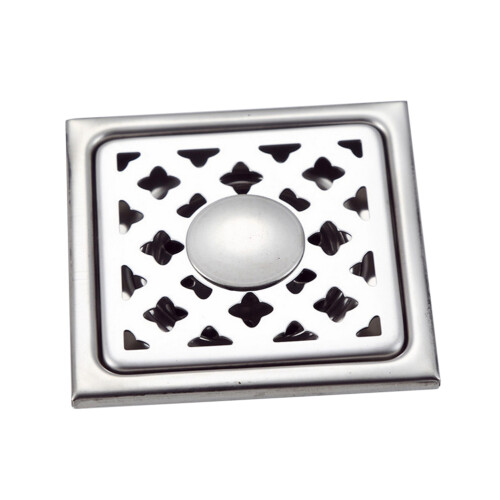 Tileable Shower Drain Stainless 1set 10.5x10.5x1.4in 1