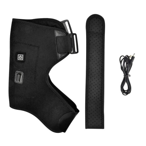 Ρυθμιζόμενο θερμαντικό επίθεμα ώμου USB με ζώνη επέκτασης, συμβατό με το σπίτι/το